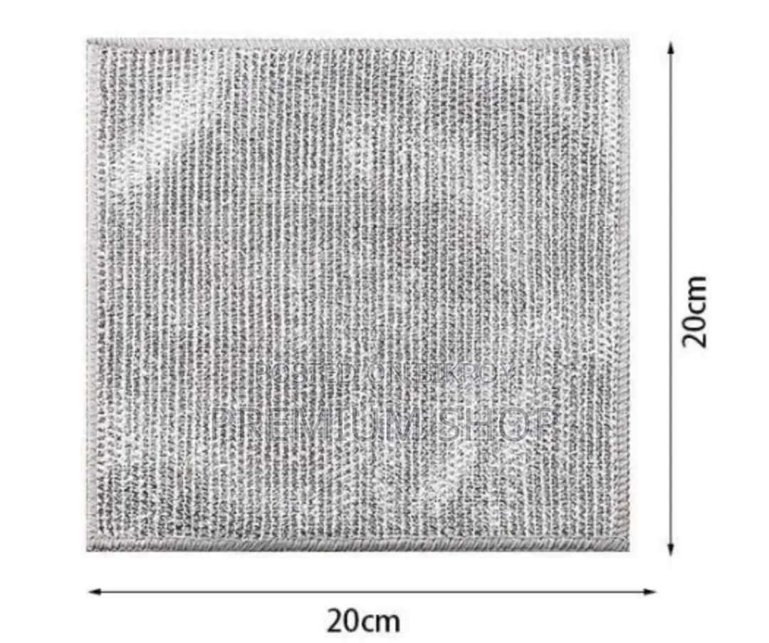 10 Pcs Non-Scratch Wire Dishwashing Rags Cleaning Cloth