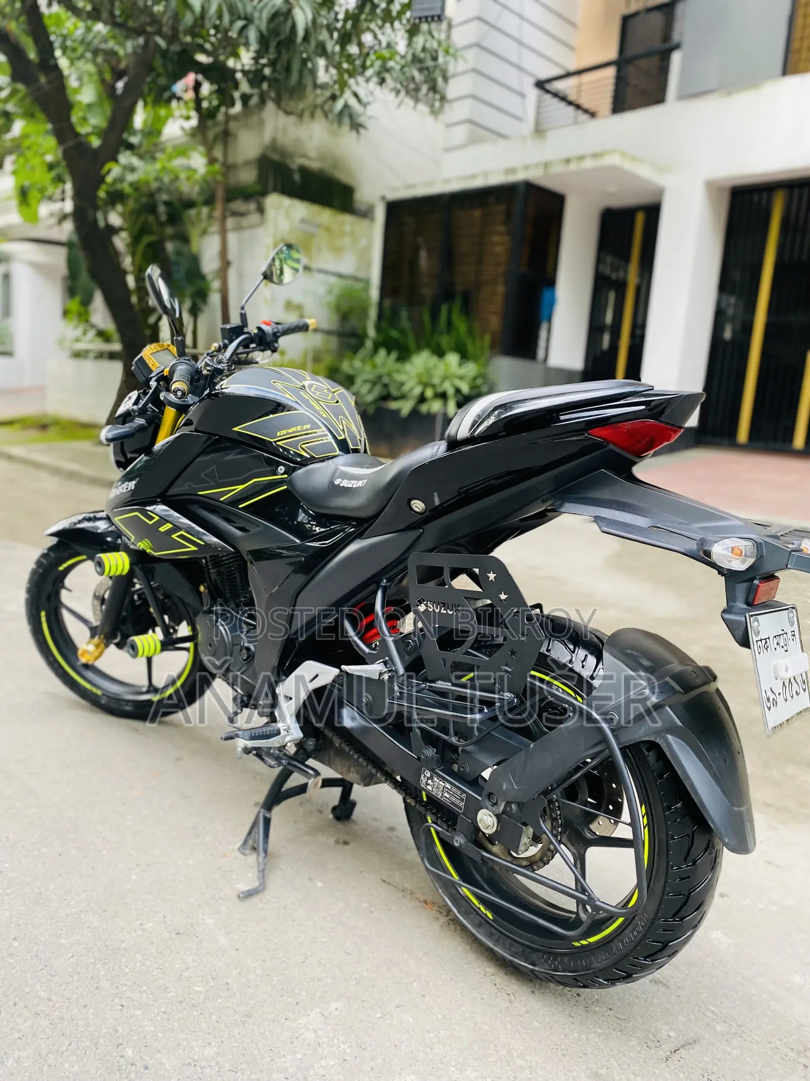Suzuki Gixxer 2025 Black