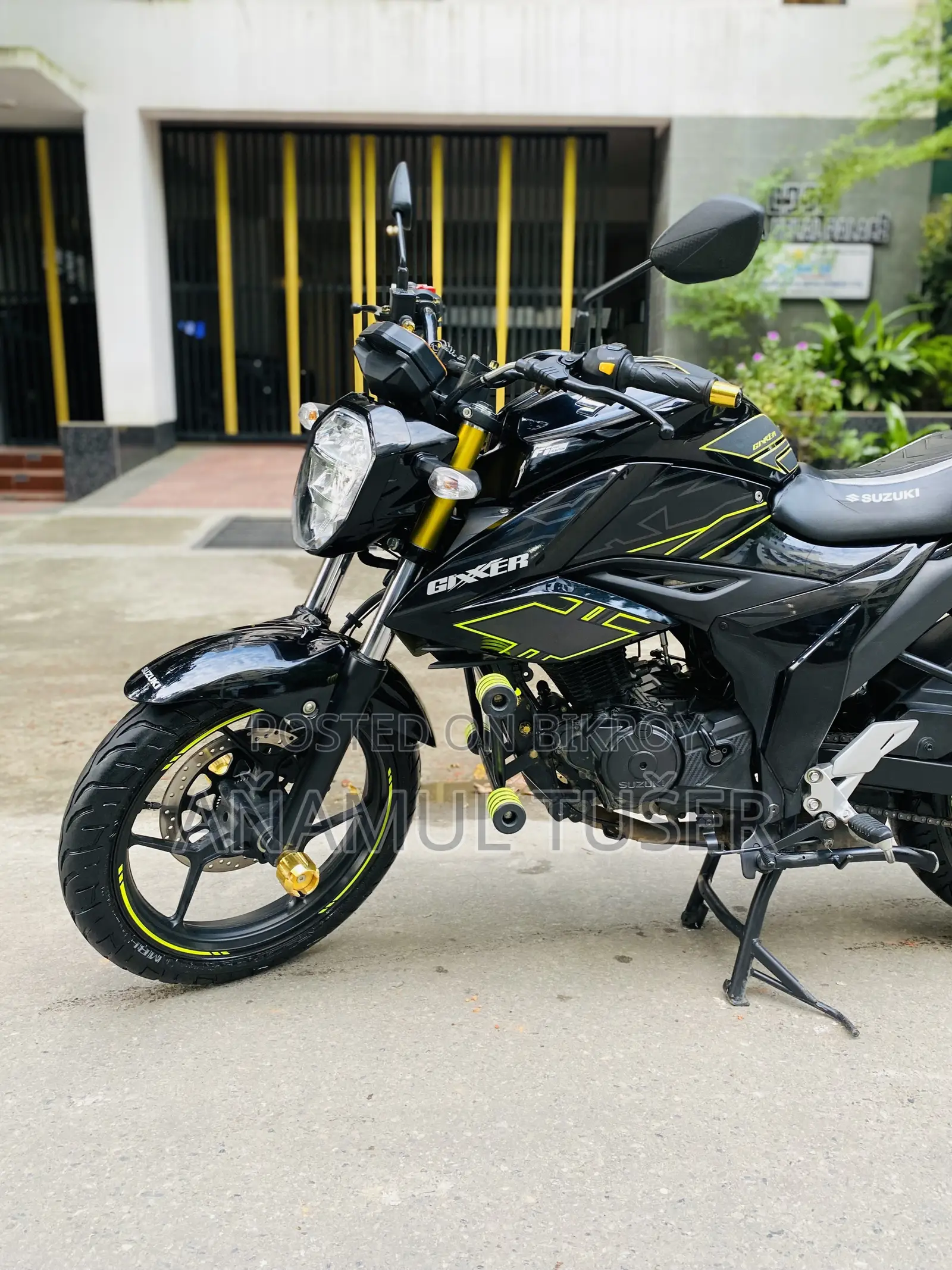 Suzuki Gixxer 2025 Black