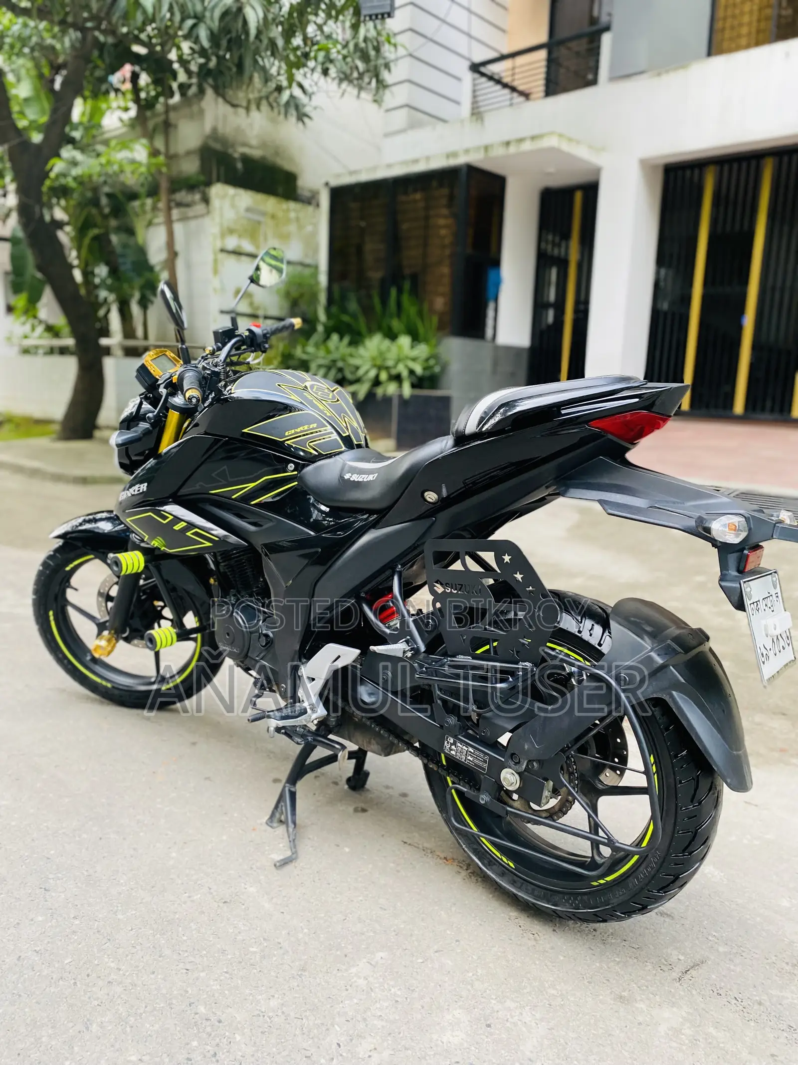 Suzuki Gixxer 2025 Black