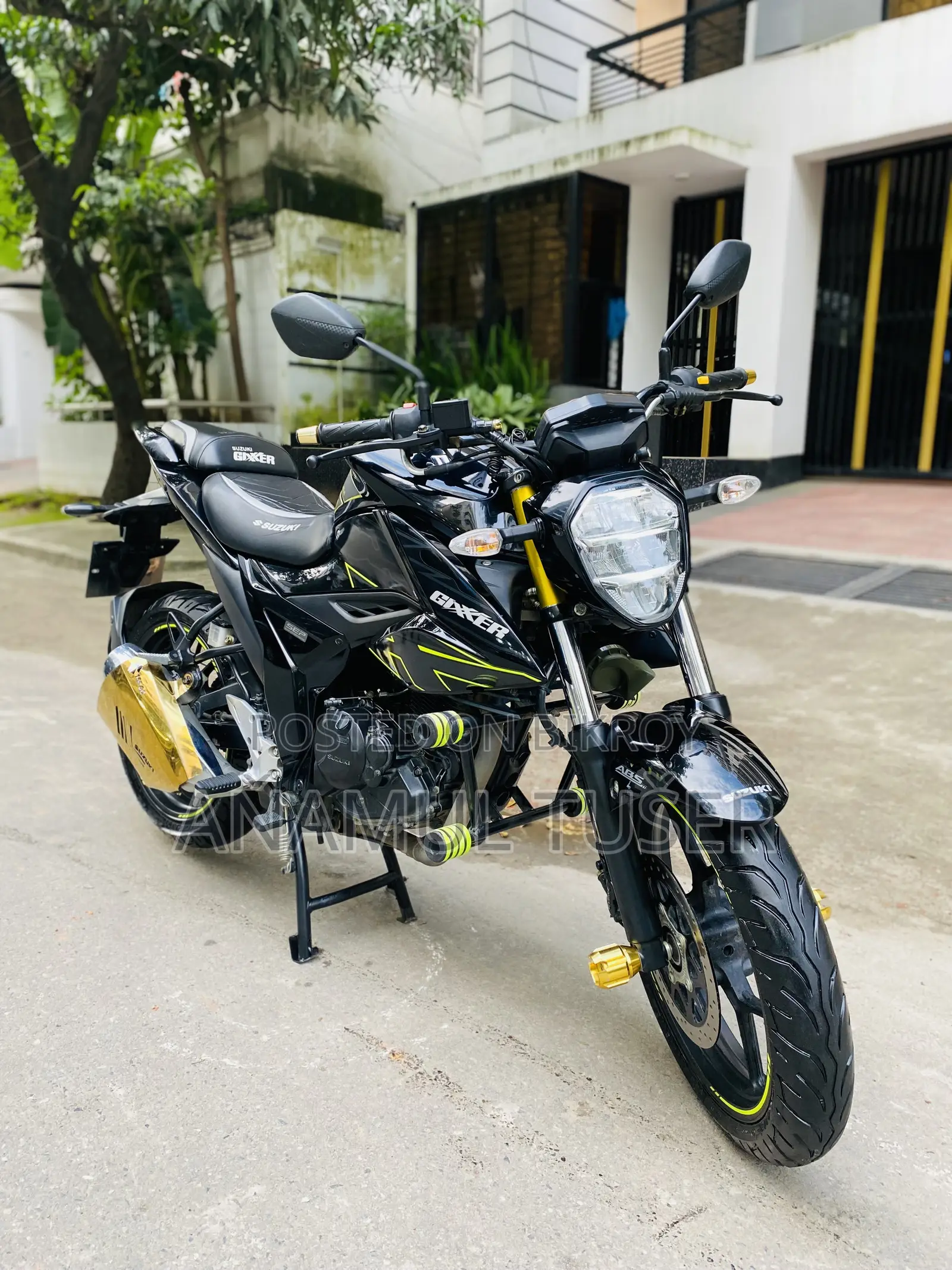 Suzuki Gixxer 2025 Black