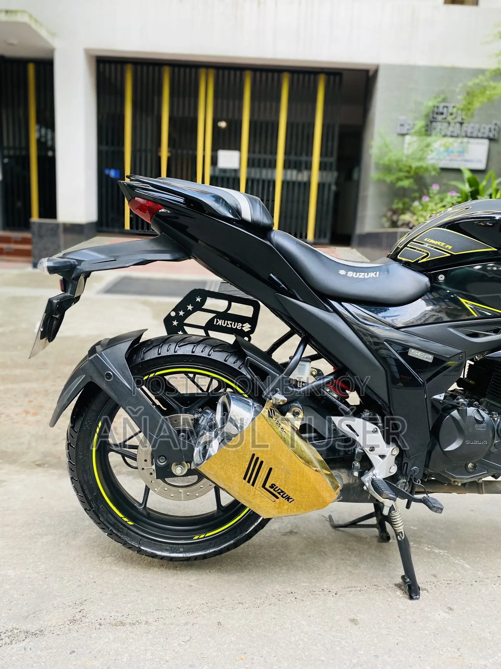 Suzuki Gixxer 2025 Black