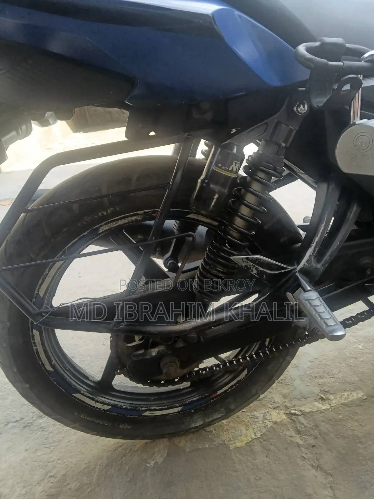 TVS Apache RTR 160 2V 2017 Blue