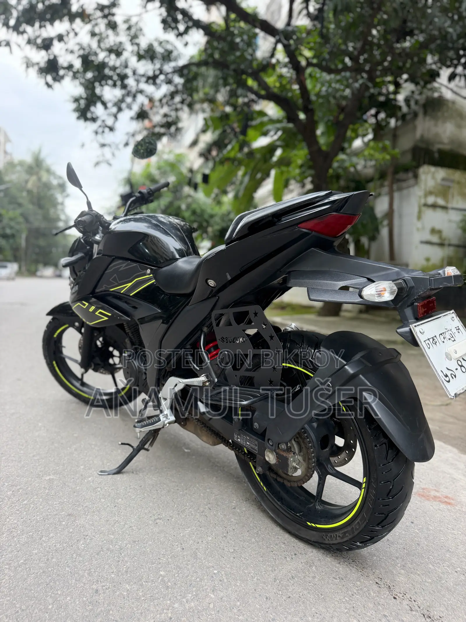 Suzuki Gixxer 2025 Black
