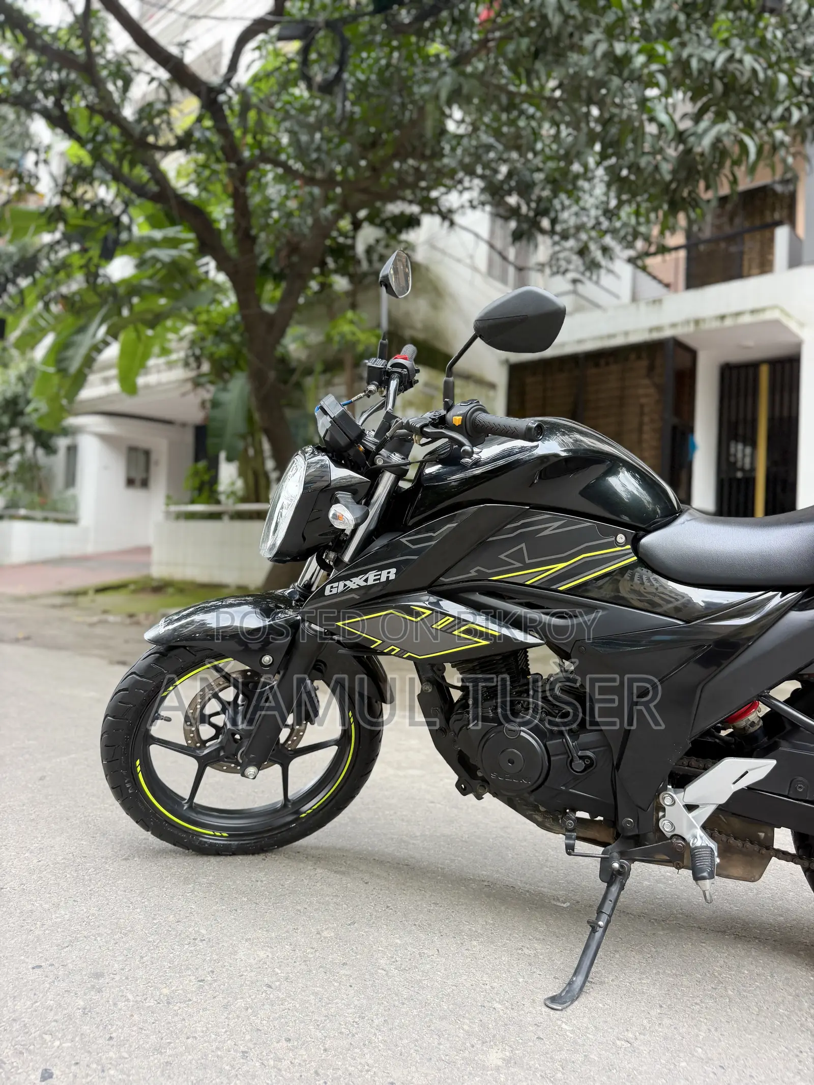 Suzuki Gixxer 2025 Black