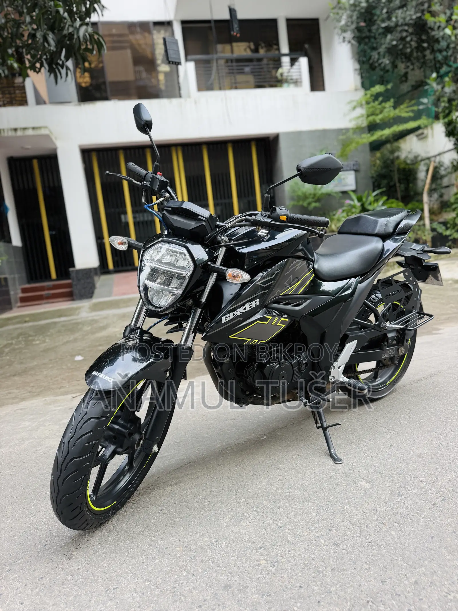 Suzuki Gixxer 2025 Black