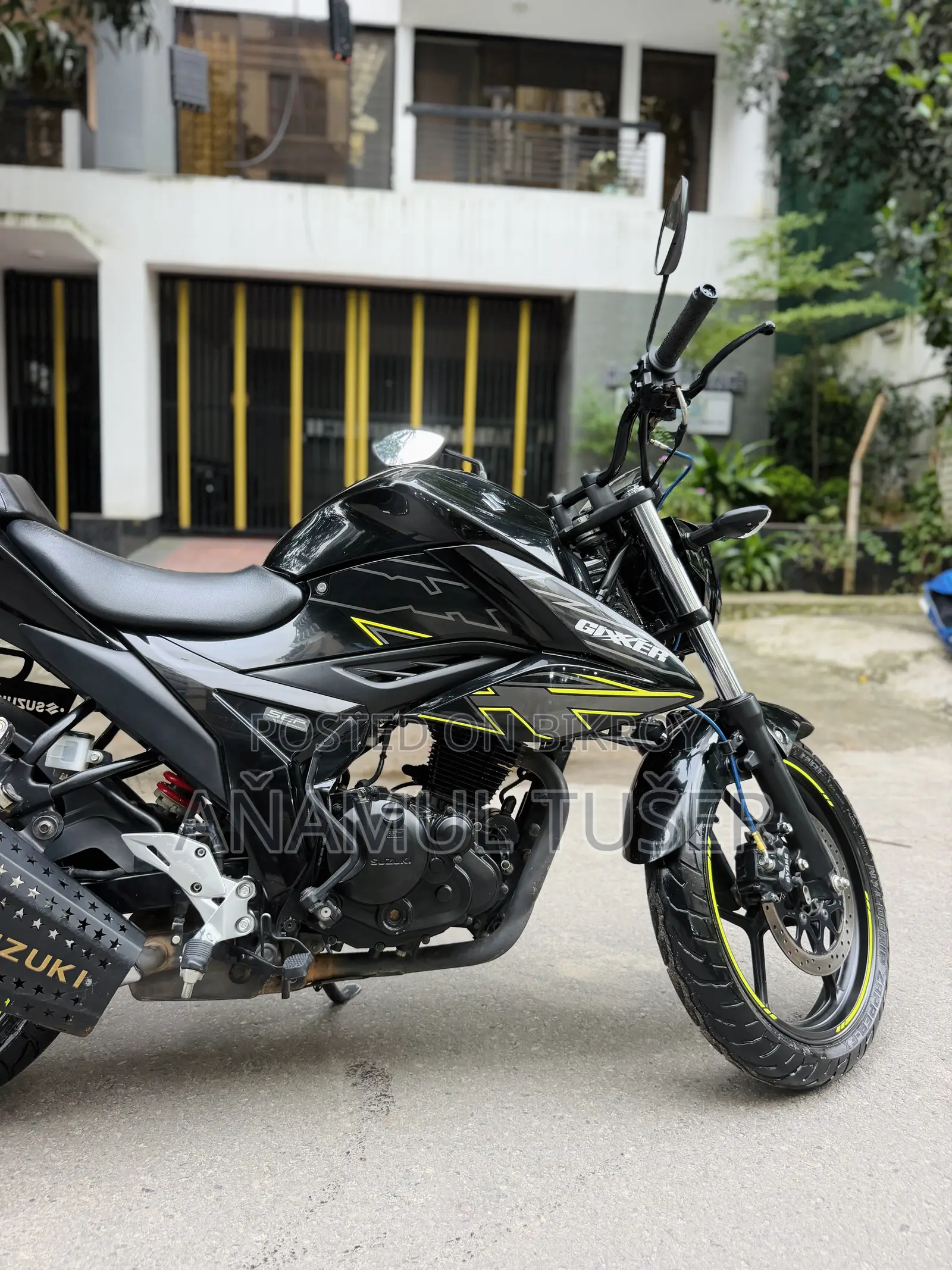 Suzuki Gixxer 2025 Black