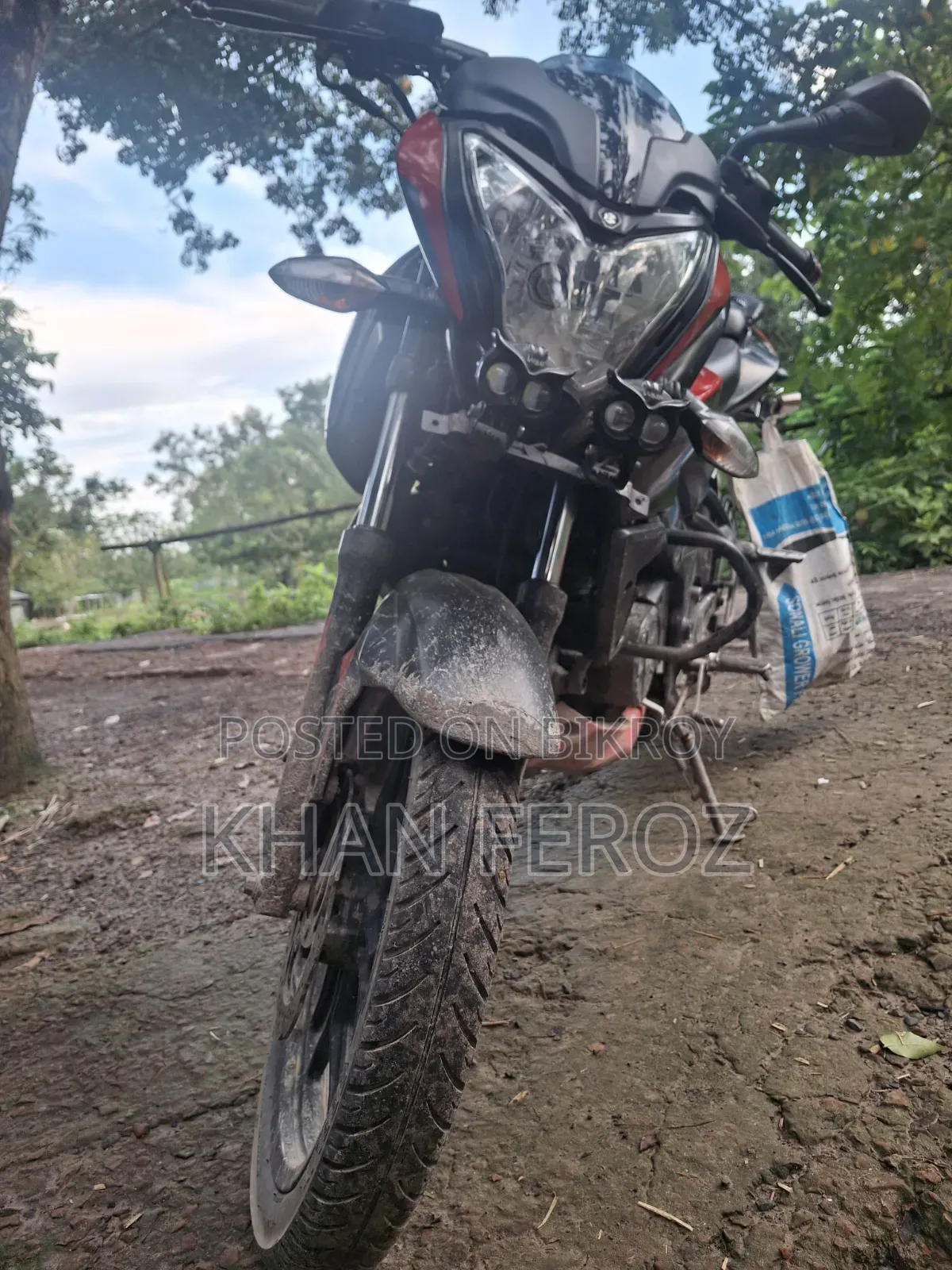 বাজাজ পালসার এনএস ১৬০ ২০১৯ রেড