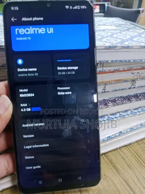 Realme Note 50 64 GB Silver
