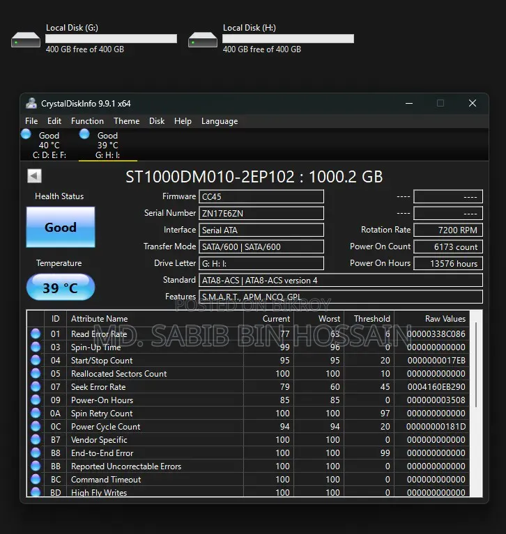 Seagate Barracuda 1TB HDD