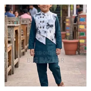Waistcoat Punjabi Set