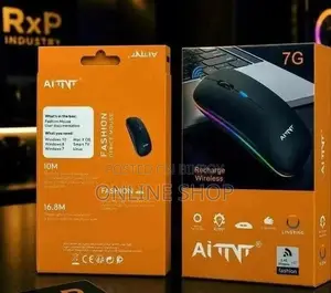 AiTNT 7G রিচার্জেবল ওয়্যারলেস মাউস 2.4G + ব্লুটুথ RGB