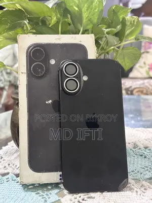 অ্যাপল আইফোন ১৬ ১২৮ জিবি ব্ল্যাক