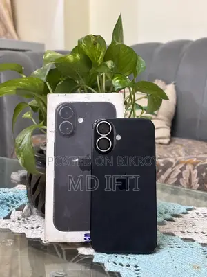 অ্যাপল আইফোন ১৬ ১২৮ জিবি ব্ল্যাক