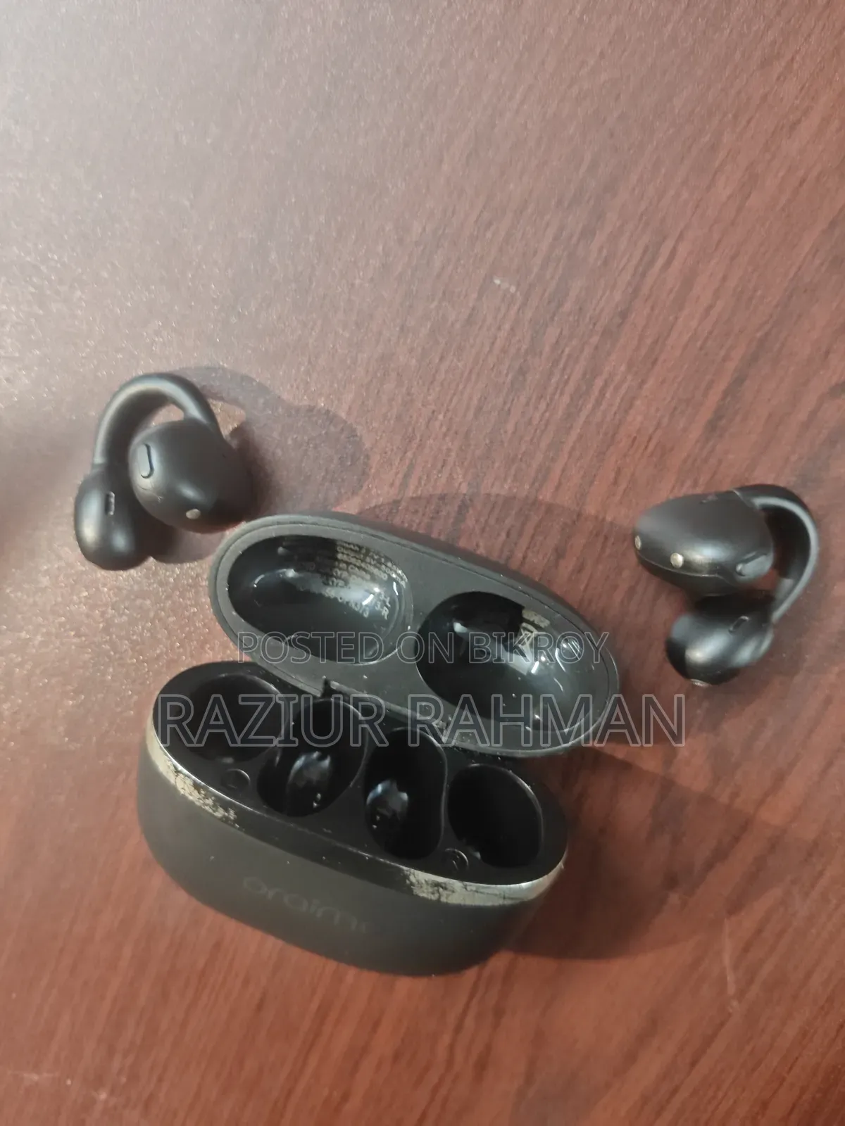 Oraimo OpenSnap Clip-on Open-Ear TWS Earbuds OPN-373, Earbud/Airbuds