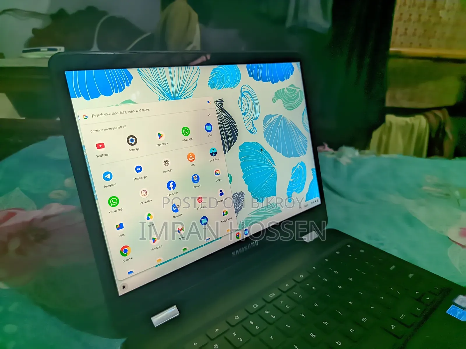Laptop Samsung Chromebook Pro 4GB Intel Core I3 HDD+SSD 32GB