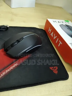 Rechargeable Wireless RGB Mouse