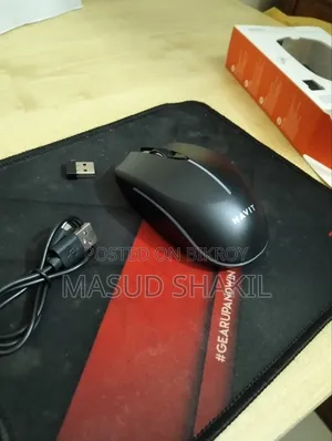 Rechargeable Wireless RGB Mouse