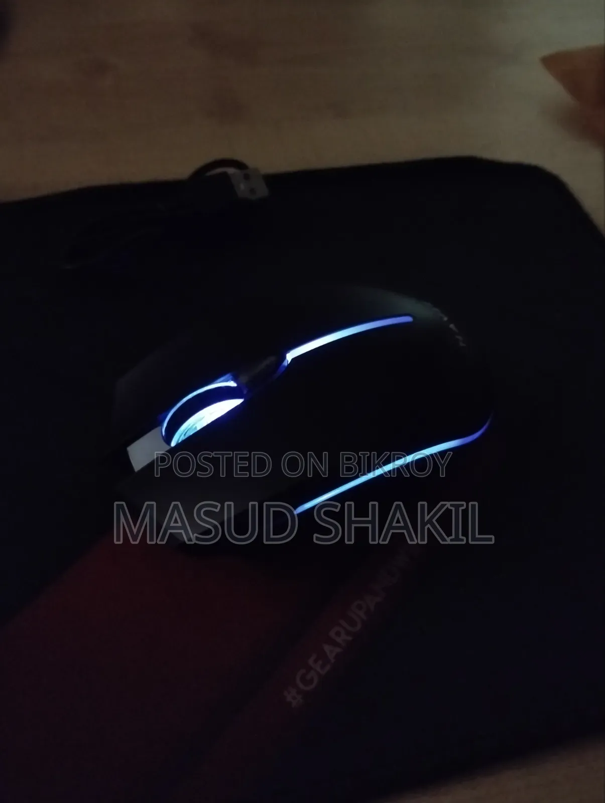 Rechargeable Wireless RGB Mouse