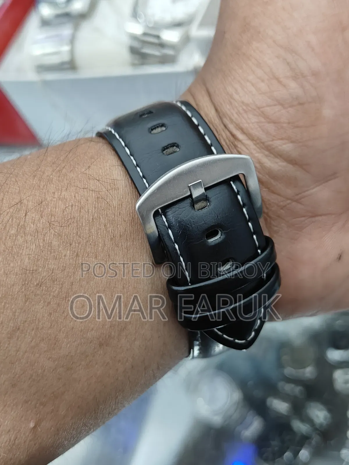 সেলক্স অ্যারেনা পুরুষদের ঘড়ি - সাদা ডায়াল, রোমান সংখ্যা, স্টেইনলেস স্টিল