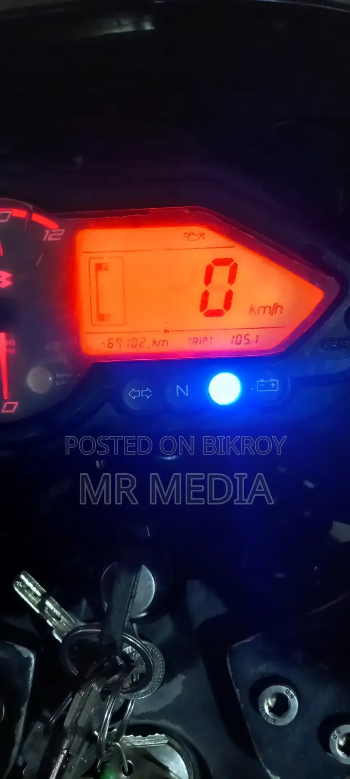 Bajaj Pulsar 150 2014 Blue