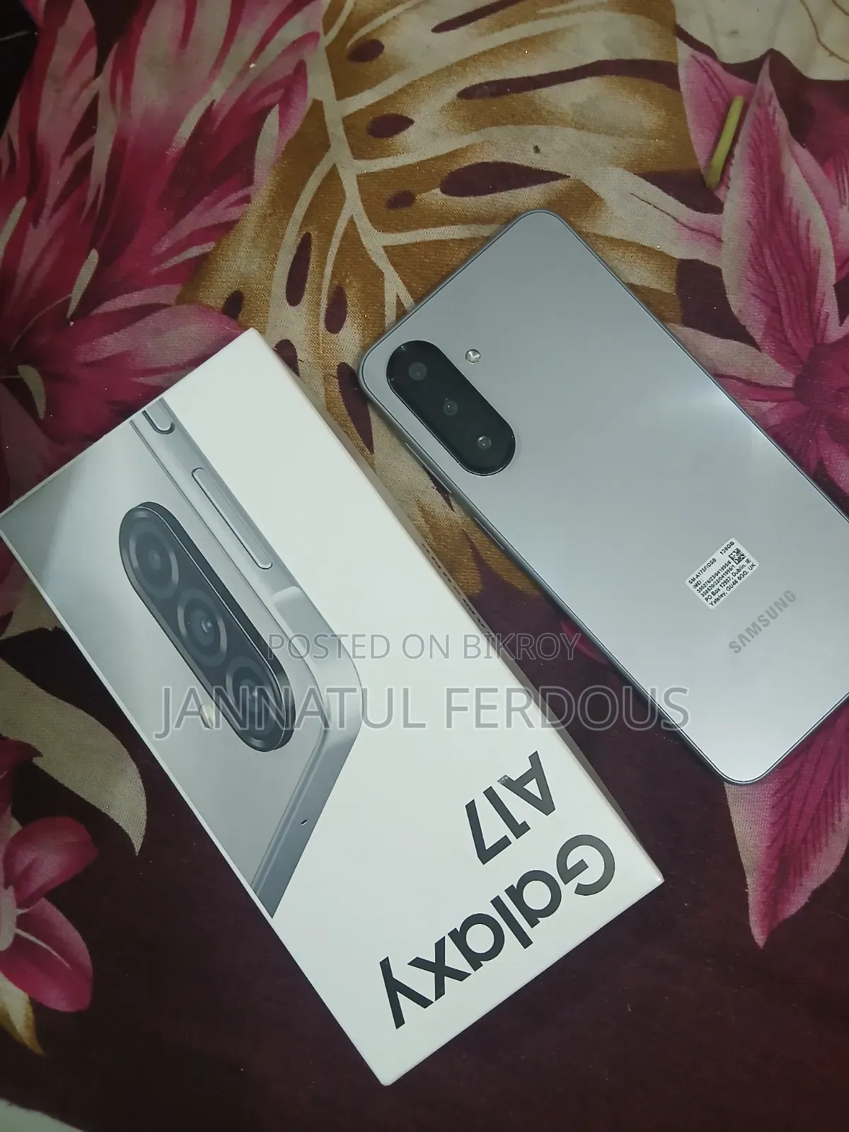 নিউ স্যামসাং গ্যালাক্সি এ সিলভার