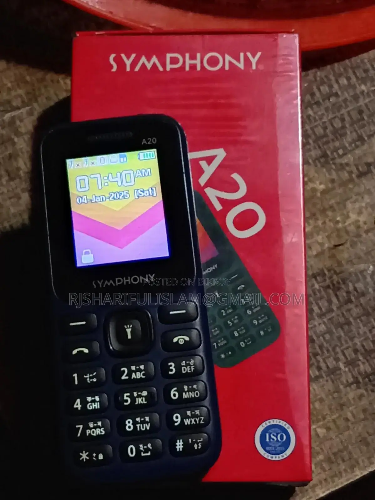 Symphony A10 Blue