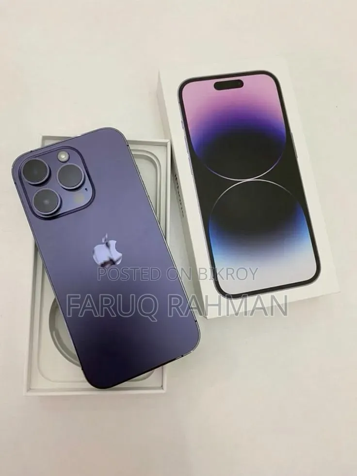 অ্যাপল আইফোন ১৪ প্রো ২৫৬ জিবি পার্পল