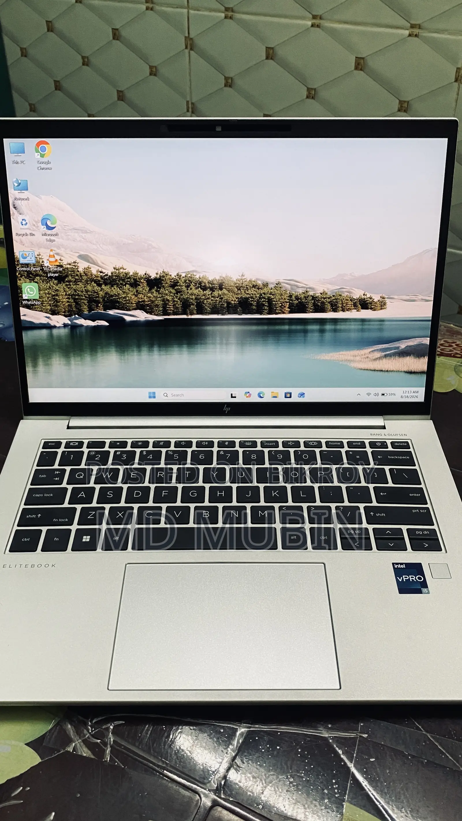 ল্যাপটপ HP EliteBook 840 G9 16GB ইন্টেল কোর I5 SSD 512GB