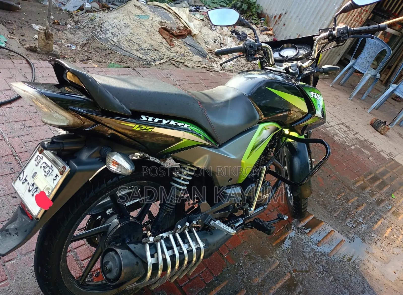 টিভিএস স্ট্রাইকার ১২৫ ২০১৯ সবুজ