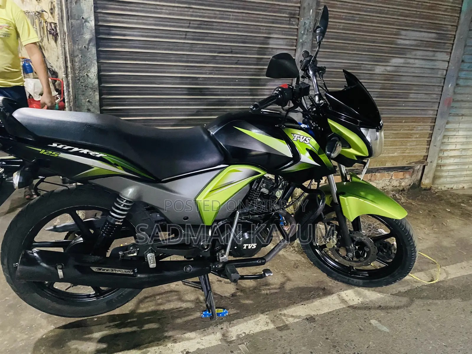 টিভিএস স্ট্রাইকার ১২৫ ২০১৯ সবুজ