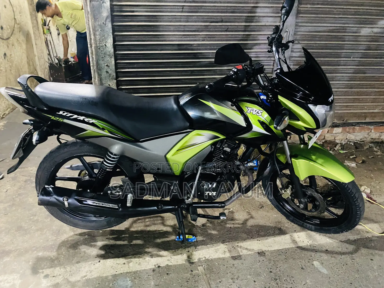 টিভিএস স্ট্রাইকার ১২৫ ২০১৯ সবুজ
