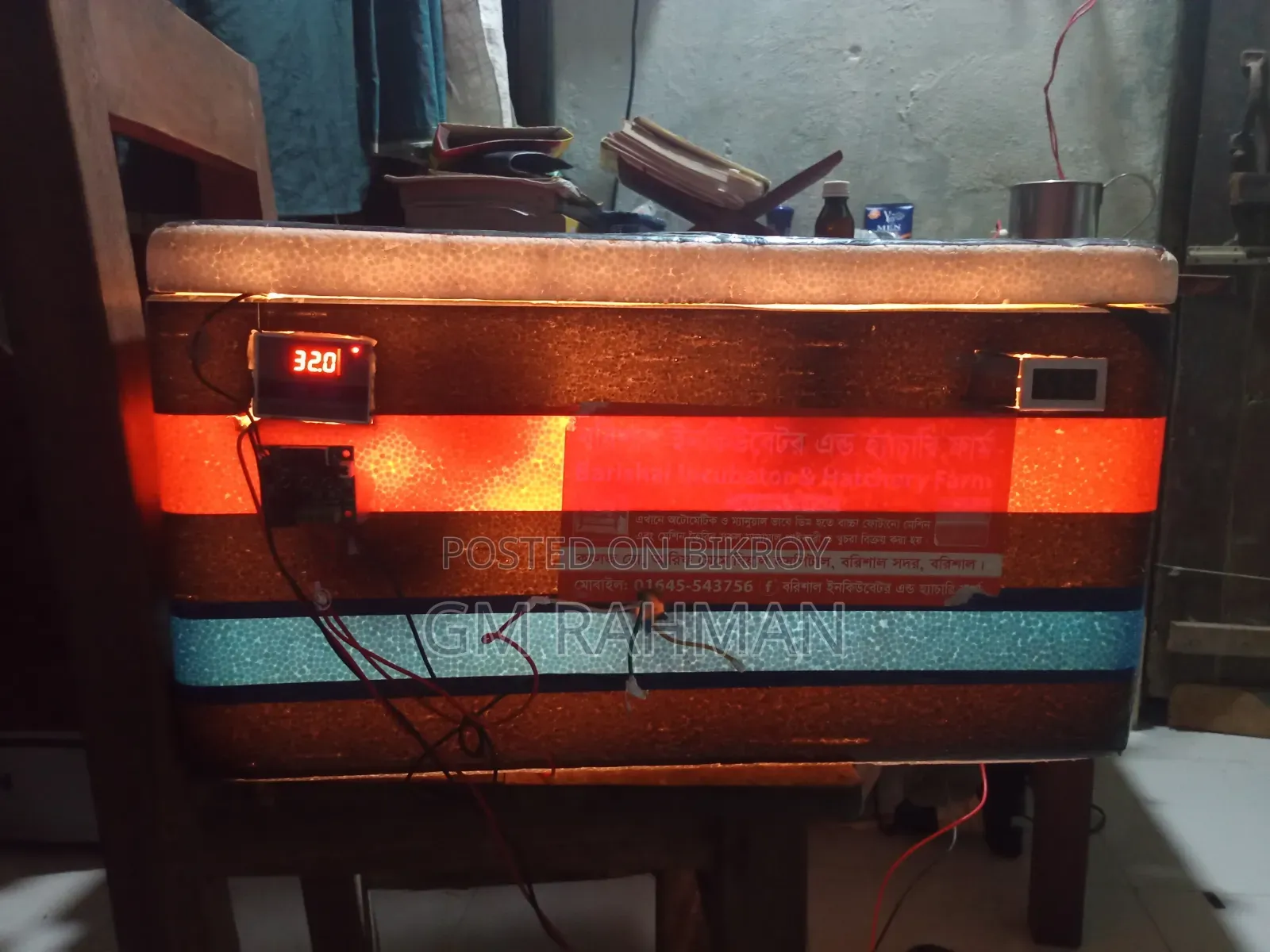 Semi-Auto AC-DC Incubator for 80-100 Eggs for Sale
