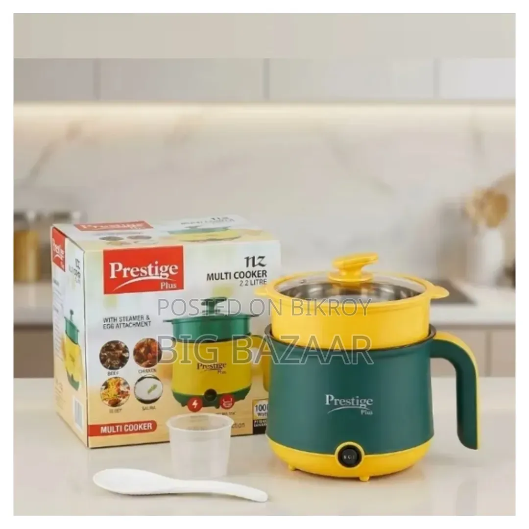Prestige Plus 2.2L 1000W Electric Multi Cooker