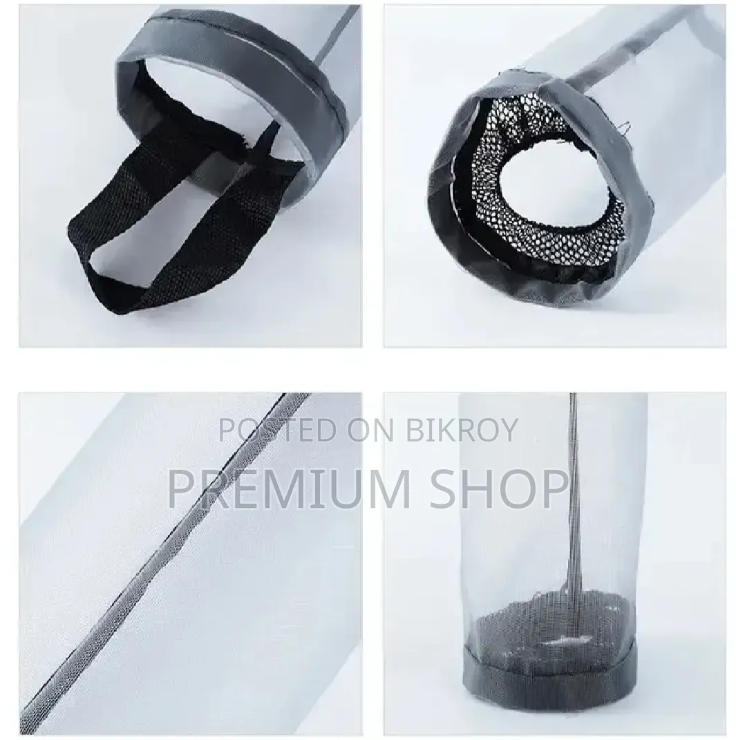 Wall Hanging Mesh Trash Bag Organizer