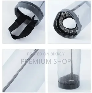 Wall Hanging Mesh Trash Bag Organizer