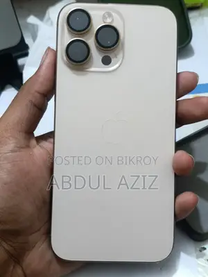 অ্যাপল আইফোন ১৬ প্রো ম্যাক্স ২৫৬ জিবি গোল্ড