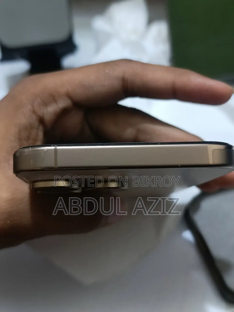 অ্যাপল আইফোন ১৬ প্রো ম্যাক্স ২৫৬ জিবি গোল্ড