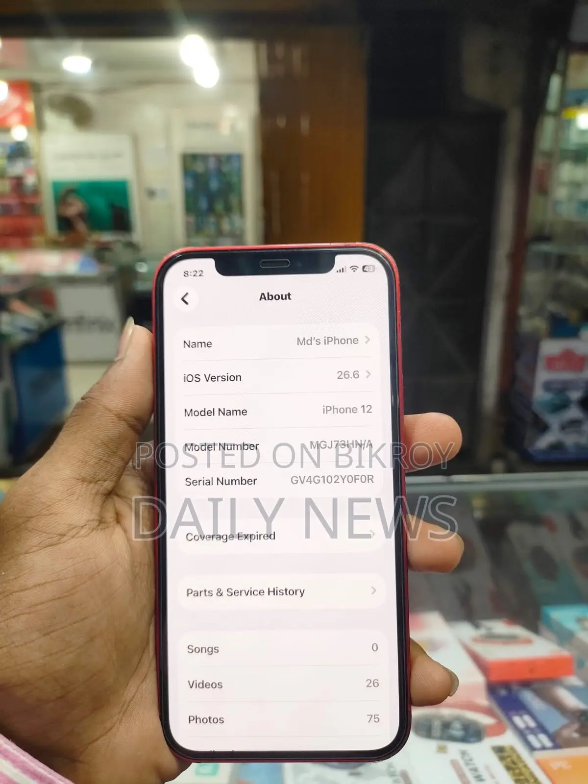 Apple iPhone 12 64 GB Red