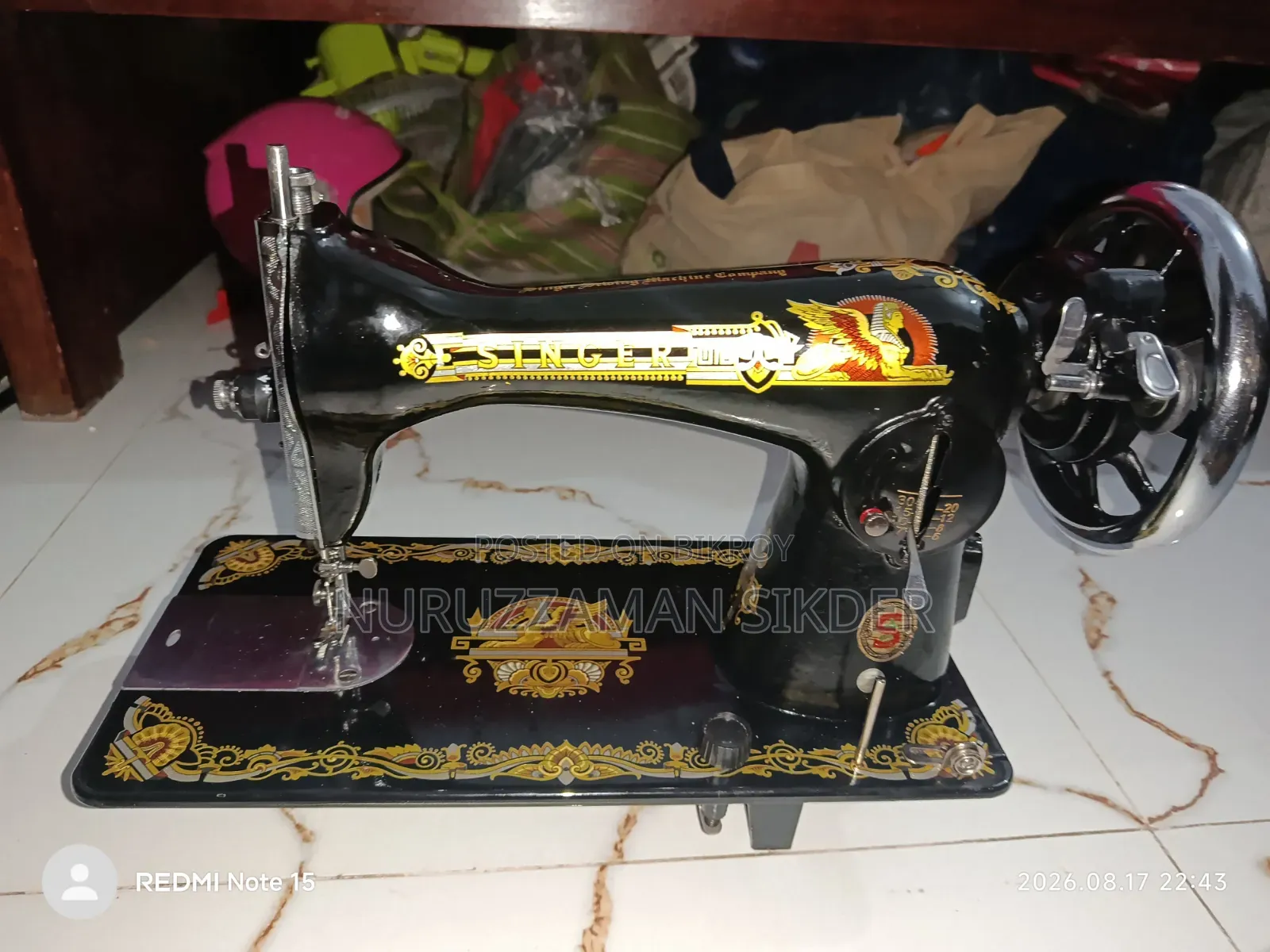 Singer Sewing Machine.