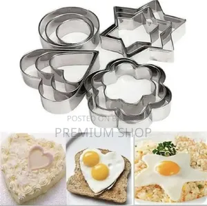 Stainless Steel Biscuit Cookie Cutter Set