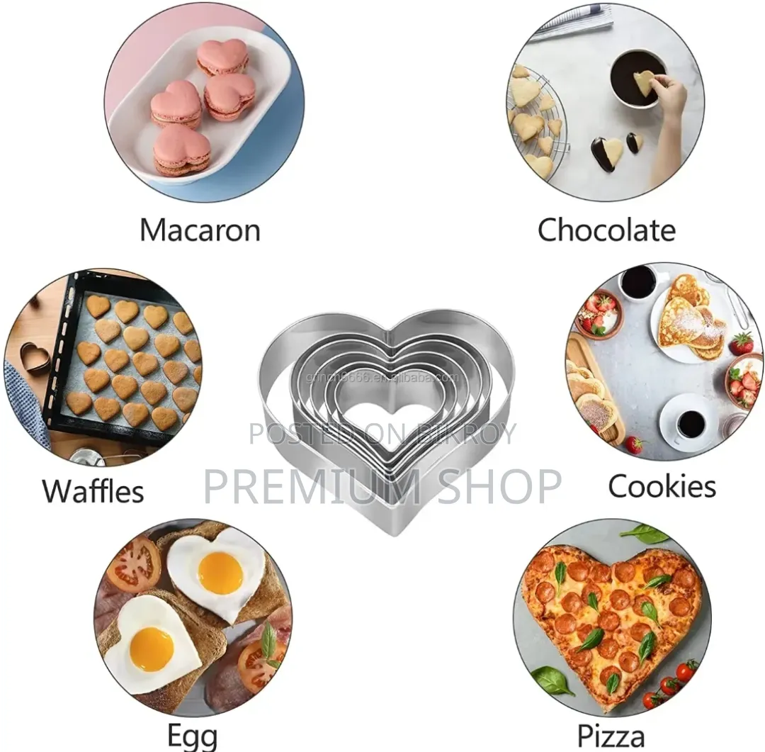 Stainless Steel Biscuit Cookie Cutter Set