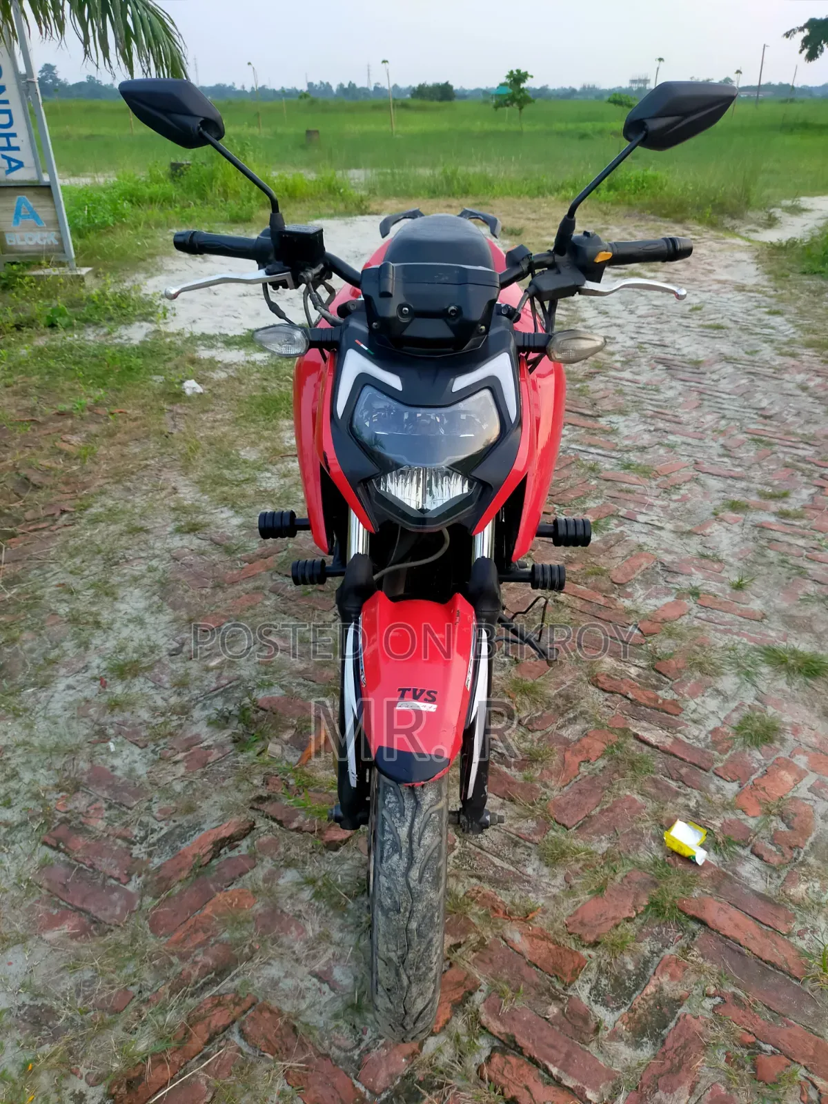 টিভিএস আপাচে আরটিআর ১৬০ ৪ভি ২০২২ রেড