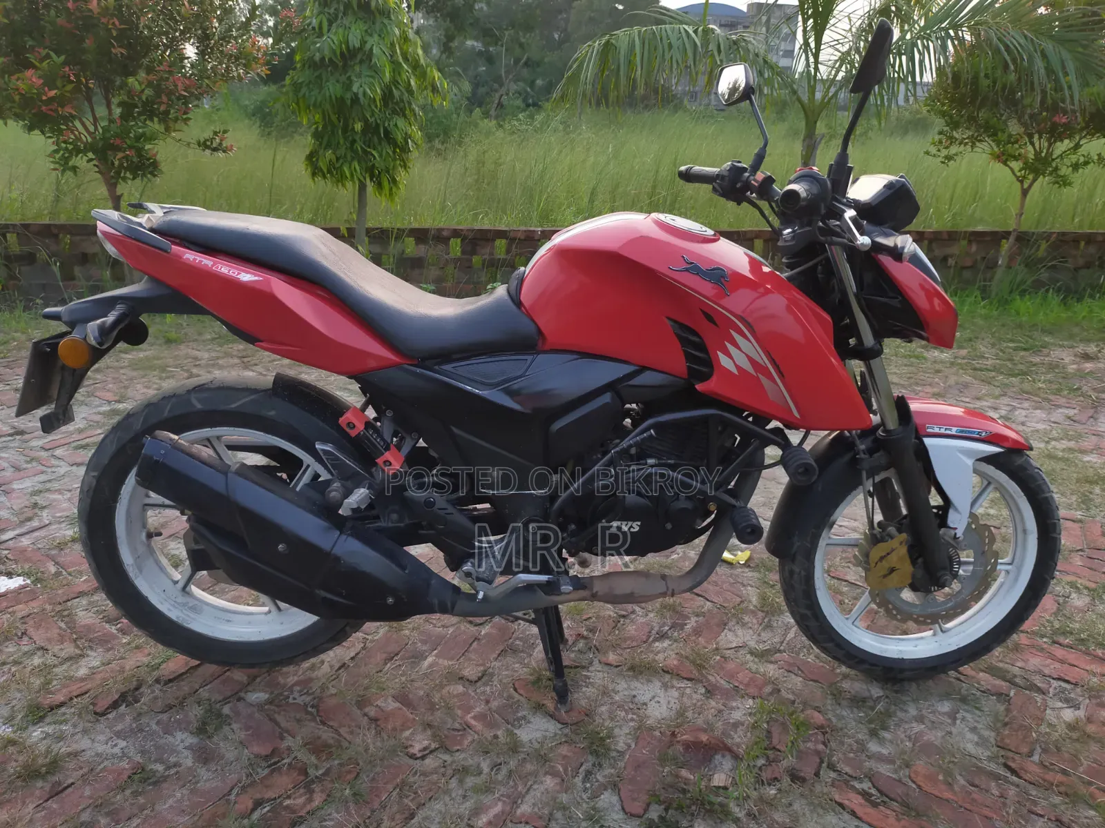 টিভিএস আপাচে আরটিআর ১৬০ ৪ভি ২০২২ রেড