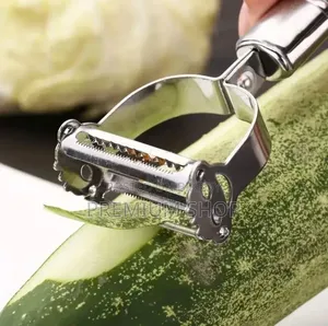 2-in-1 Stainless Steel Vegetable Peeler Julienne Cutter