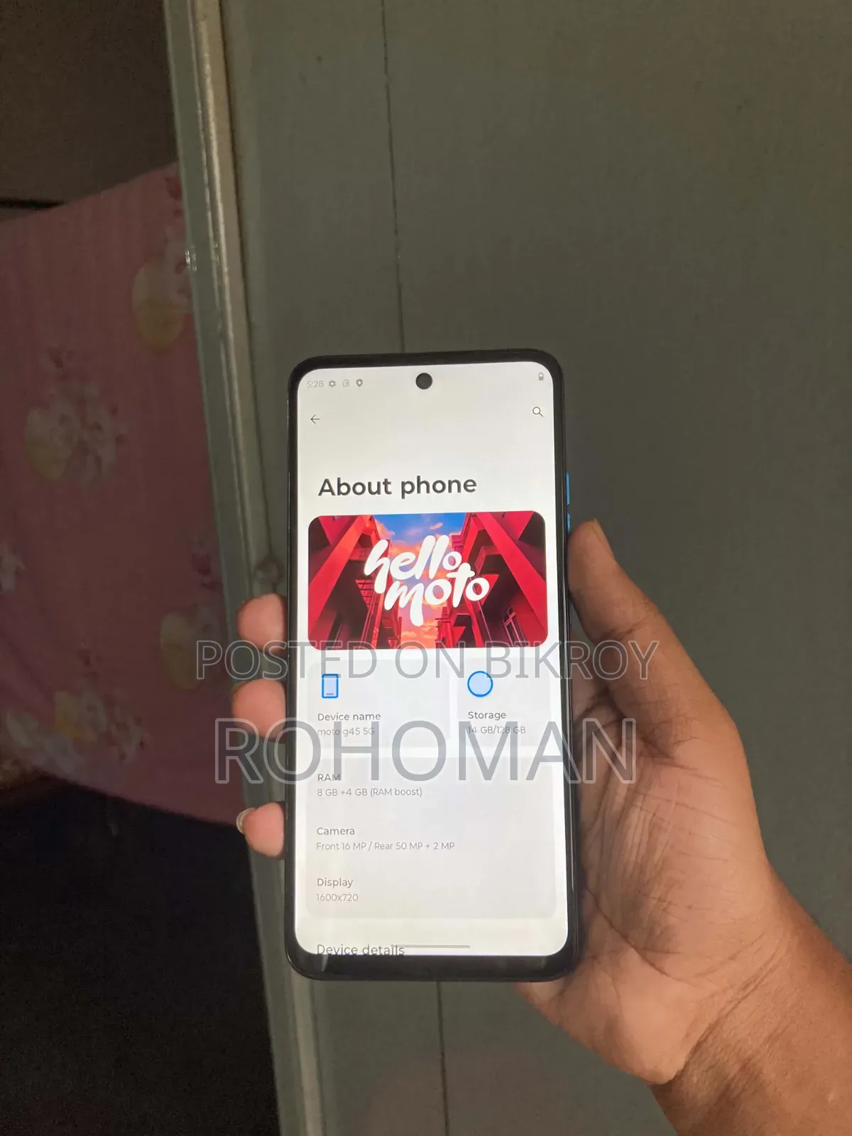 Motorola Moto G45 128 GB Blue
