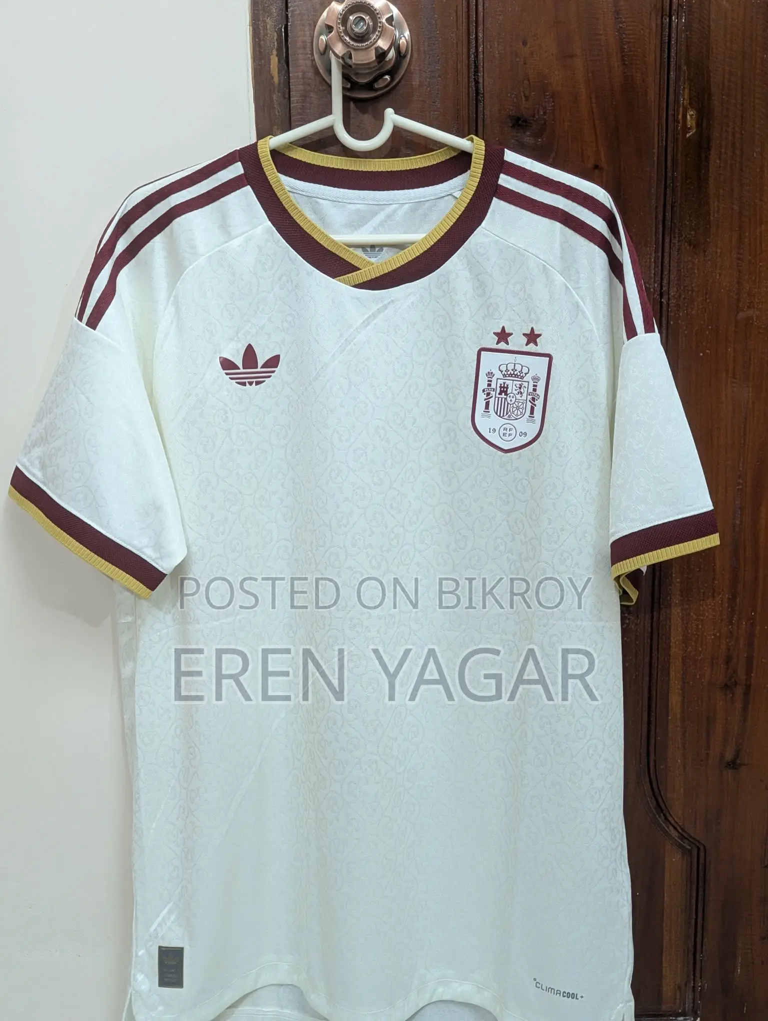 Spain 2 Star 2026 World Cup Jersey Player Edition Half Sleeve