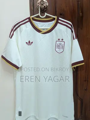 Spain 2 Star 2026 World Cup Jersey Player Edition Half Sleeve