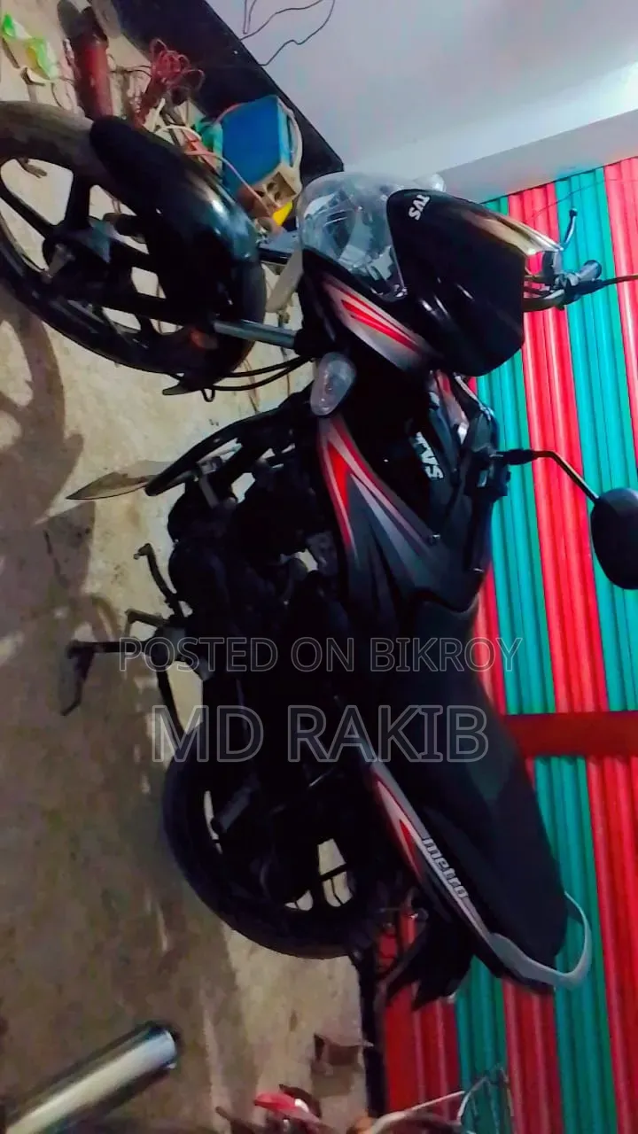 টিভিএস মেট্রো প্লাস ২০২২ ব্ল্যাক