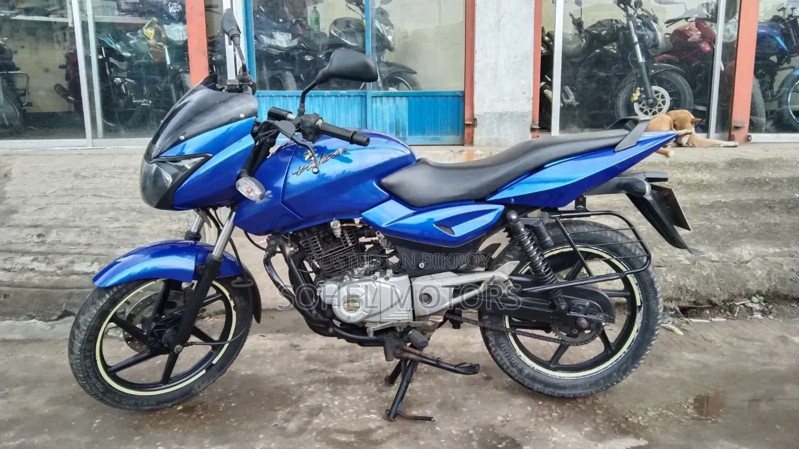 বাজাজ পালসার ১৫০ ২০১৪ নীল